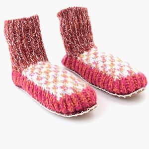 Ariana bohling knit berkley slipper socks